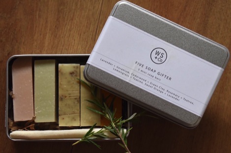 Wild Sage and Co Five Soap gift tin